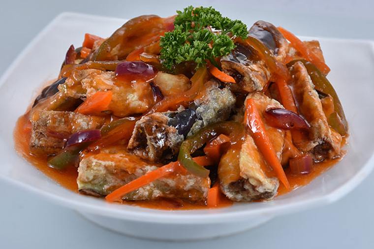 Sweet-and-Sour-Eggplant