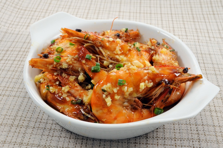 Shrimp in Garlic Butter and Oyster Sauce
