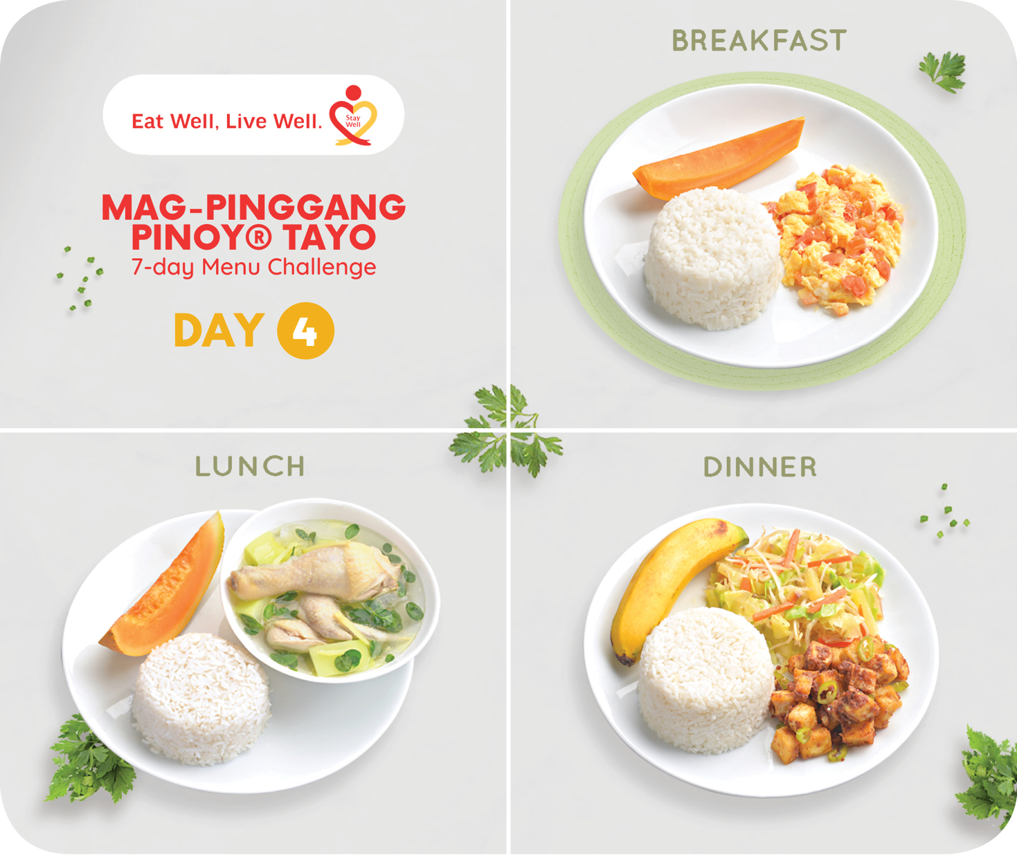 Day 4 Mag-Pinggang Pinoy® Tayo 7-day Menu Challenge