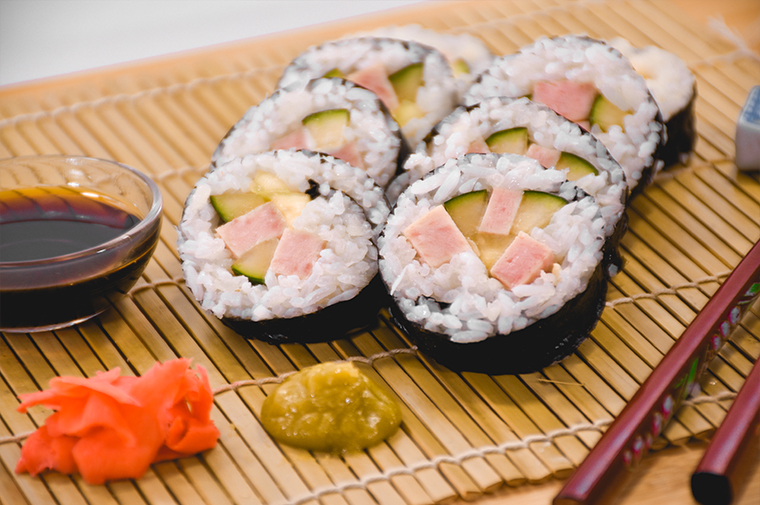Luncheon Meat Sushi 2