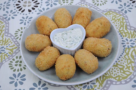 Crunchy Squash and Malunggay Croquettes