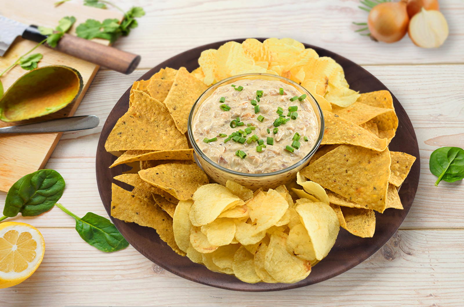 LITE ONION DIP