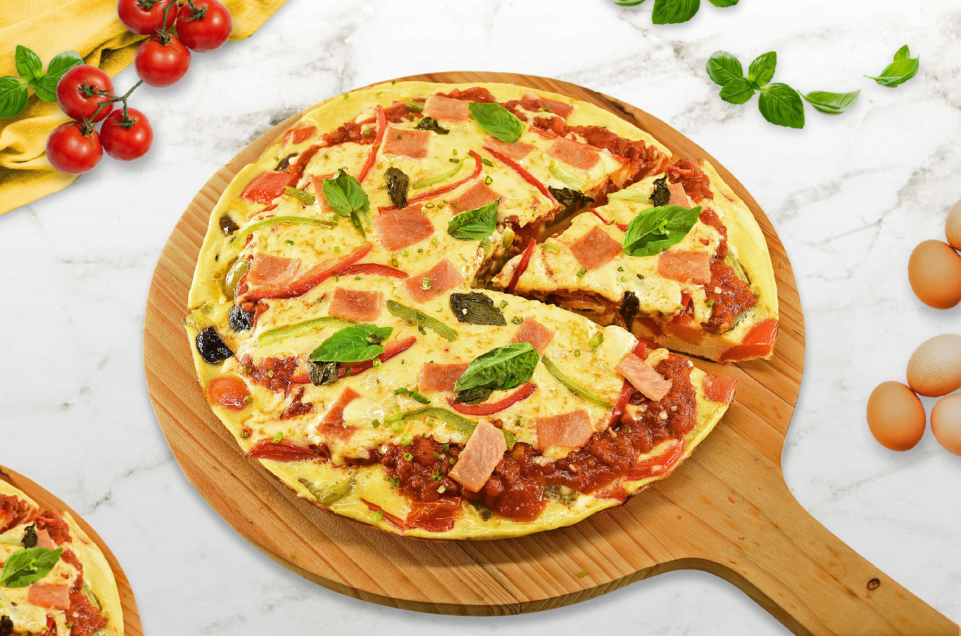 Pizza Omelette Pizza Omelette