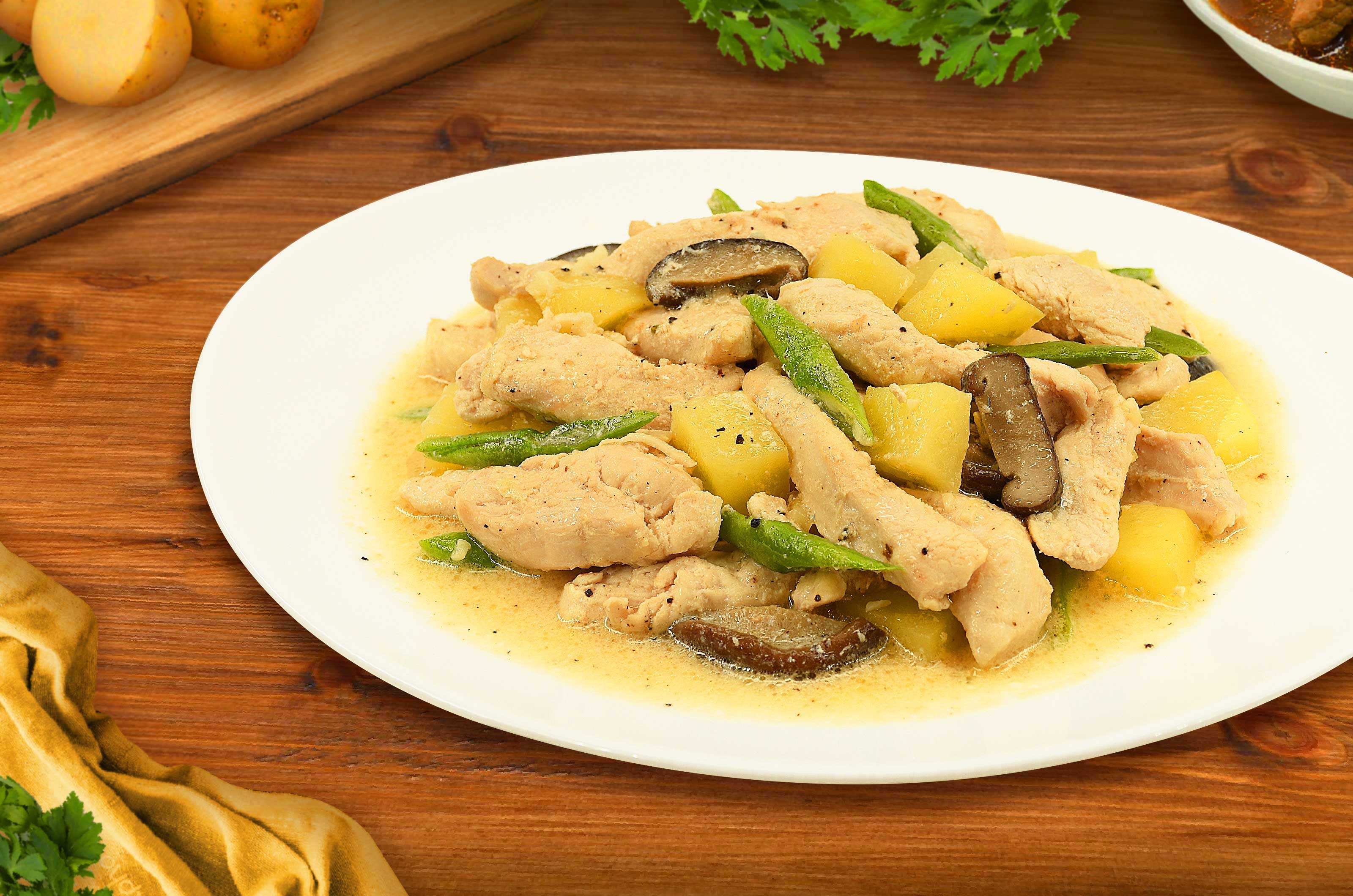 Creamy-Chicken-with-mushroom-