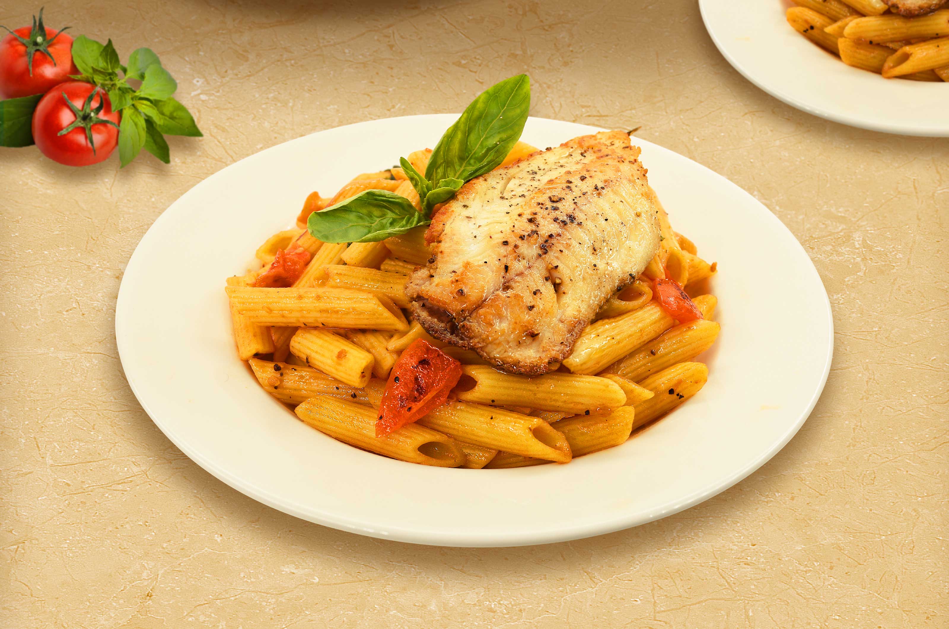 Fish Pomodoro Pasta