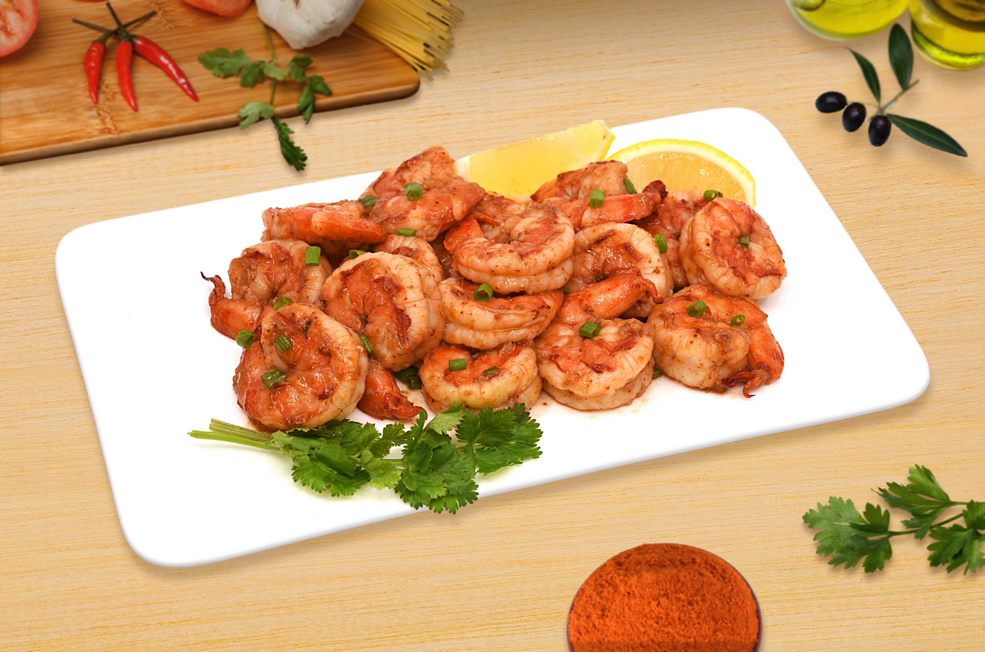 Stir-fried-Gambas