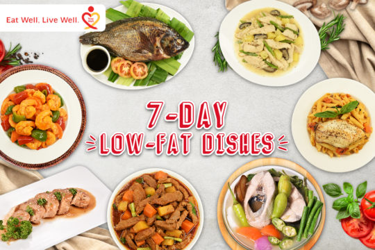 7-Day Low Fat Cooking Challenge