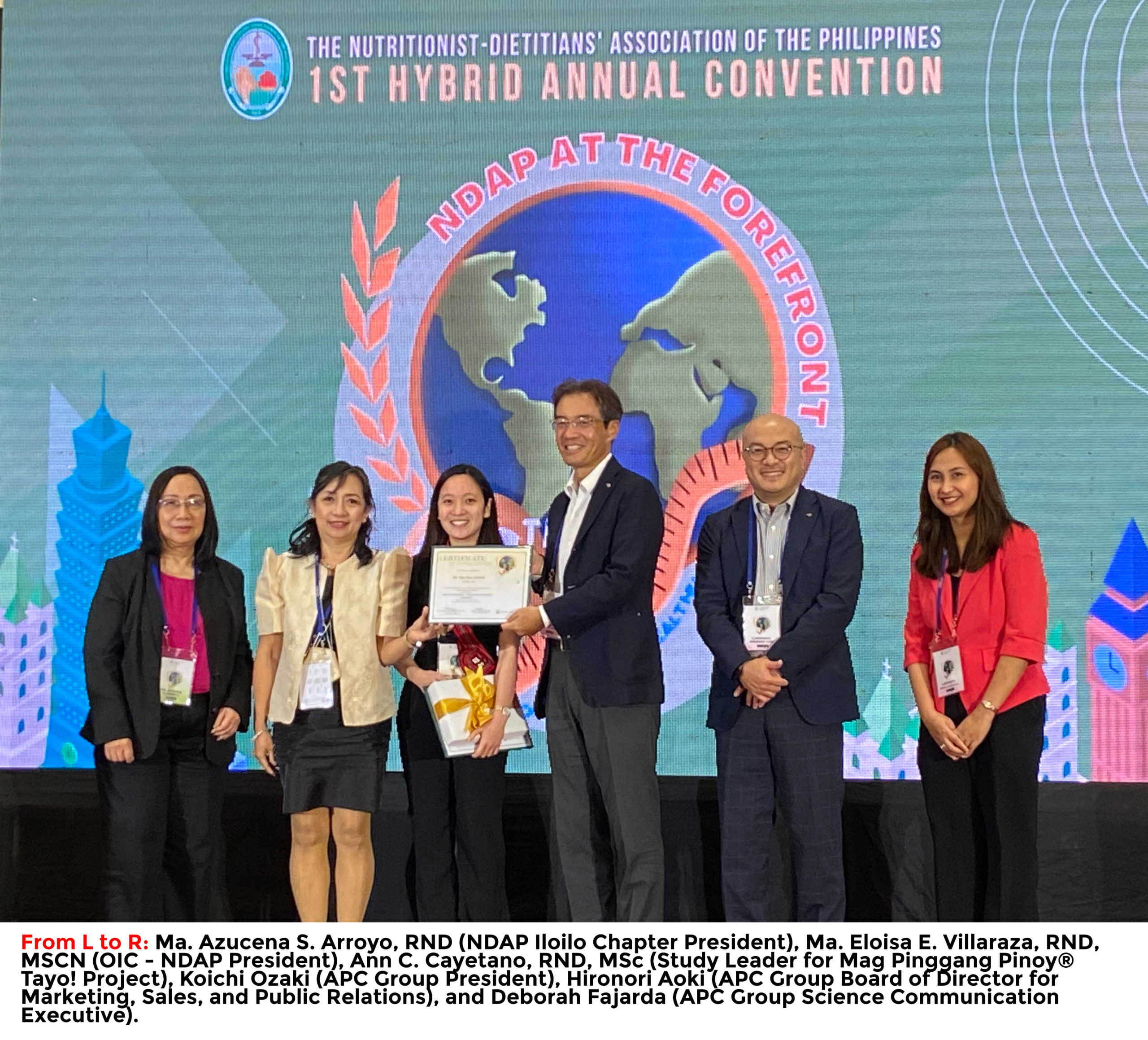 Ajinomoto working to elevate the nutrition for the Philippine society